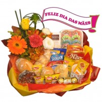 CESTA CAFÉ  DA MANHÃ TUDO DE BOM DA MAMÃE 