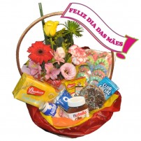 CESTA DOCE MIMO DA MÃE 