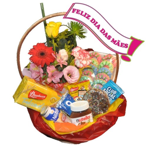 CESTA DOCE MIMO DA MÃE 